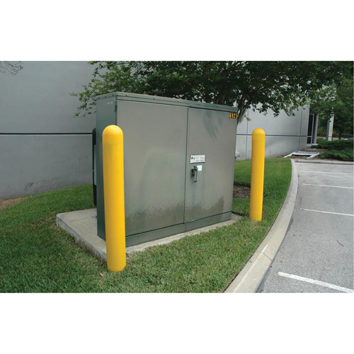 Ultra-Post Protector, 6" dia. x 52" l, Jaune PB Rental Co. Ltd.