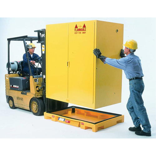 Double Drum Ultra-Safety Cabinet Bladder System&reg;, 63" L x 38.5" W x 6.3" H, 3000 lbs. Load Capacity PB Rental Co. Ltd.