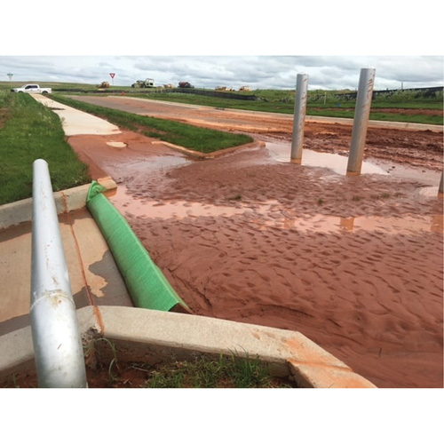 Green Ultra-Silt Dike&reg;, 7' L x 5' W PB Rental Co. Ltd.