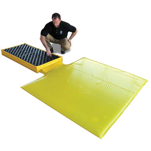 Ultra-Spill Deck flexible, 2 barils, Capacit&eacute; de d&eacute;versement 11 gal. US, 48" x 24" x 2,5" PB Rental Co. Ltd.
