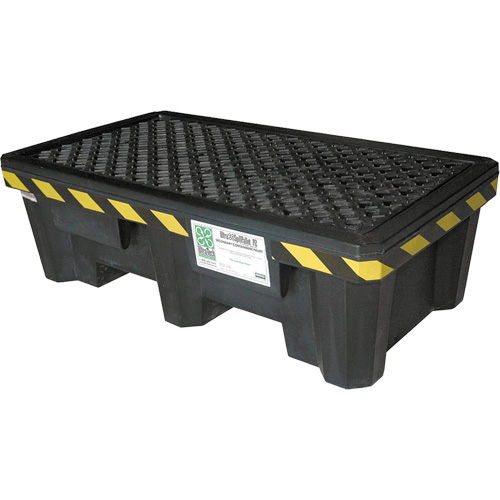 Ultra-Spill Pallet mod&egrave;le &eacute;conomique, 2 barils, Capacit&eacute; de d&eacute;versement 66 gal. US, 53" x 29" x 16,5" PB Rental Co. Ltd.