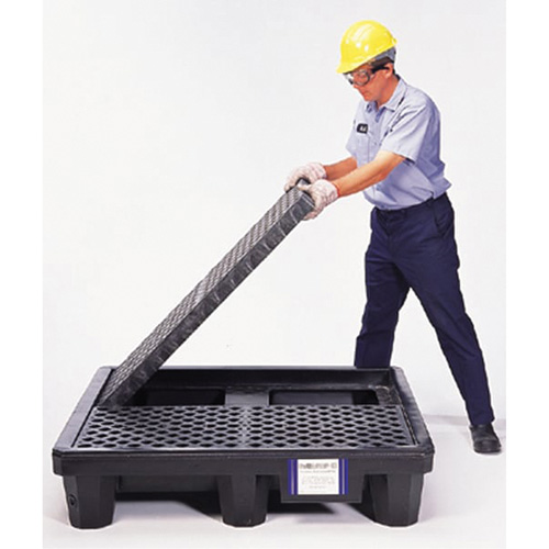 4-Drum Economy Ultra-Spill Pallet&reg;, 66 US gal. Spill Capacity, 53" x 53" x 11.8" PB Rental Co. Ltd.