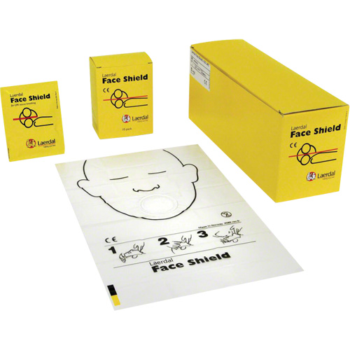 &eacute;cran facial Laerdal, Masque &agrave; usage unique, Classe 1/Classe 2 PB Rental Co. Ltd.