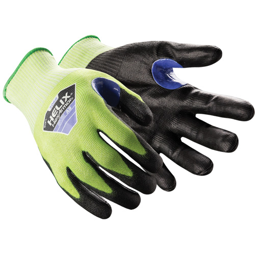 Gants r&eacute;sistants aux coupures Helix 3060, Taille 6/T-petit, Calibre 18, Rev&ecirc;tement Polyur&eacute;thane, Enveloppe en PEHP, ASTM ANSI niveau A9 PB Rental Co. Ltd.
