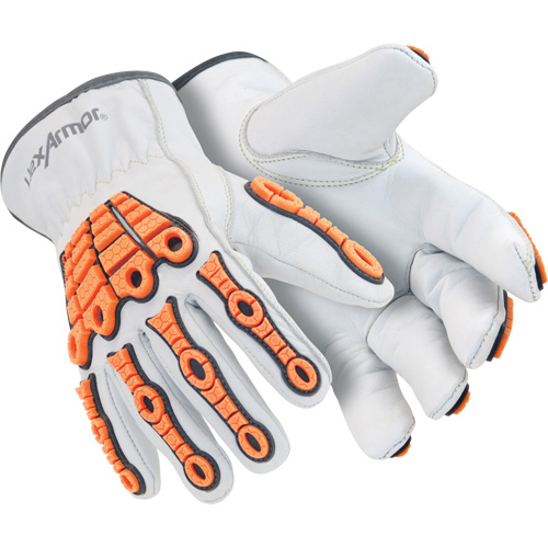 Gants r&eacute;sistants aux chocs Chrome SLT 4060, 6/T-petit, Paume en Ch&egrave;vre, Poignet &agrave; enfiler PB Rental Co. Ltd.