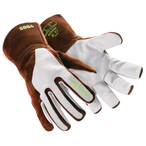 Gants de soudage HeatArmor 5054, Cuir fleur de ch&egrave;vre, Taille Petit/7 PB Rental Co. Ltd.