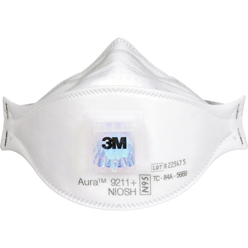 Respirateur &agrave; particules Aura 9211+, N95, Certifi&eacute; NIOSH PB Rental Co. Ltd.