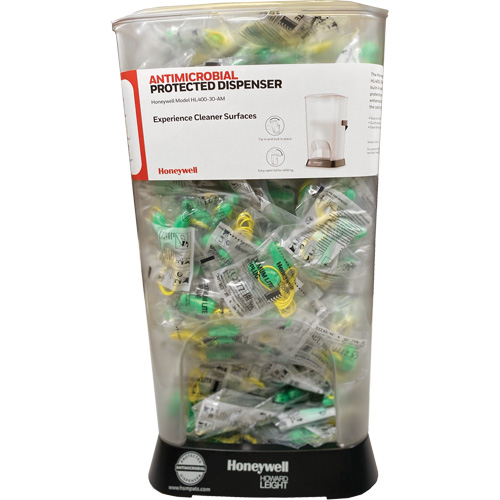 Distributeur de bouchons doreille filaires HL400 AM avec boîte de bouchons doreille LPF-30 PB Rental Co. Ltd.