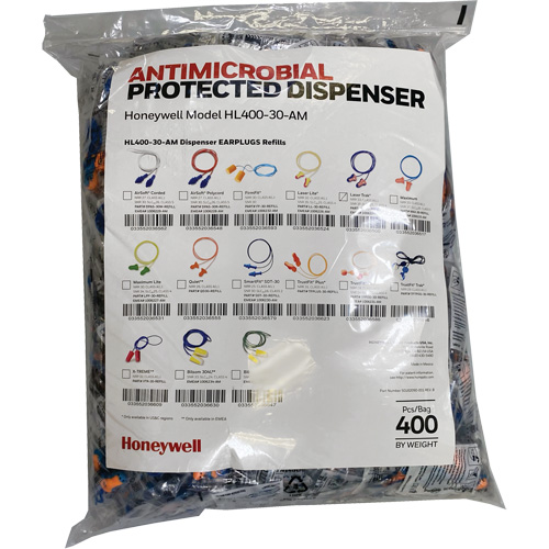 LT-30 Earplugs Refill for HL400 Dispenser, Bulk - Polybag, Corded PB Rental Co. Ltd.