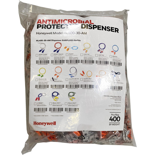 QD30 Earplugs Refill for HL400 Dispenser, Bulk - Polybag, Corded PB Rental Co. Ltd.