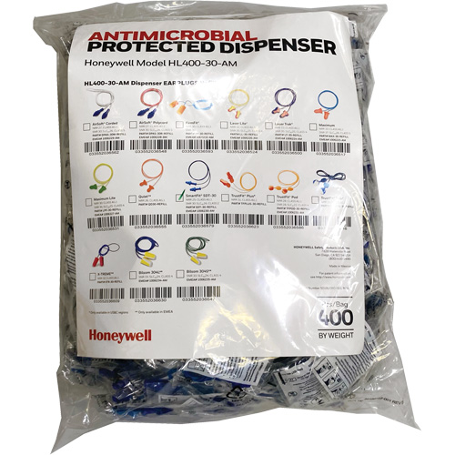 Recharge de bouchons doreille SDT-30 pour le distributeur HL400, Vrac - Sac en poly, Avec cordon PB Rental Co. Ltd.