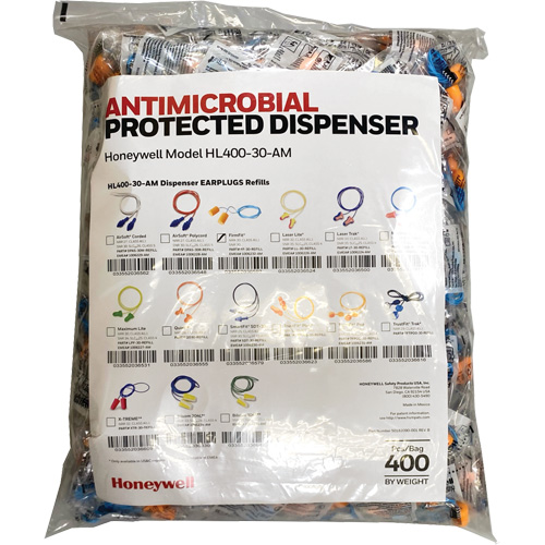 FF-30 Earplugs Refill for HL400 Dispenser, Bulk - Polybag, Corded PB Rental Co. Ltd.