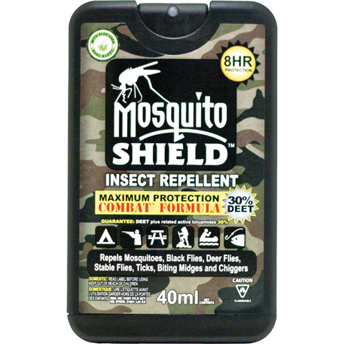 Insectifuge de format poche Mosquito Shield, DEET &agrave; 30 %, Vaporisateur, 40 ml PB Rental Co. Ltd.