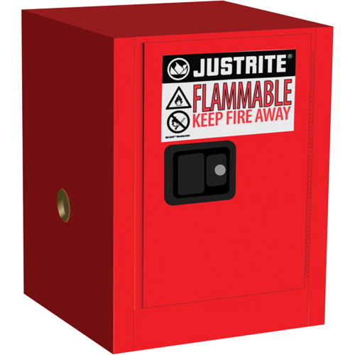 Sure-Grip&reg; EX Countertop Flammable Cabinet, 4 gal., 1 Door, 17" W x 22" H x 17" D PB Rental Co. Ltd.