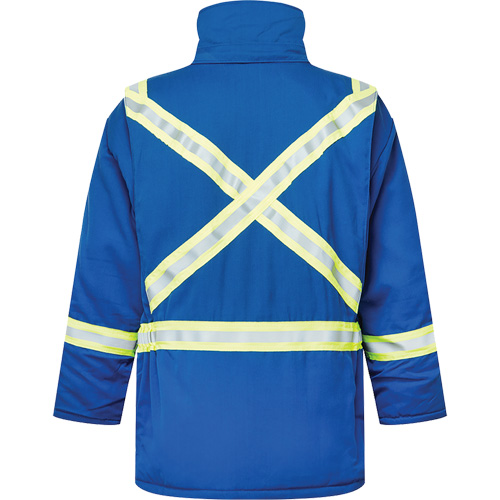 Parka isol&eacute;, antistatique et ignifuge  6,5 oz Westex DH, T-Grand, Bleu royal PB Rental Co. Ltd.