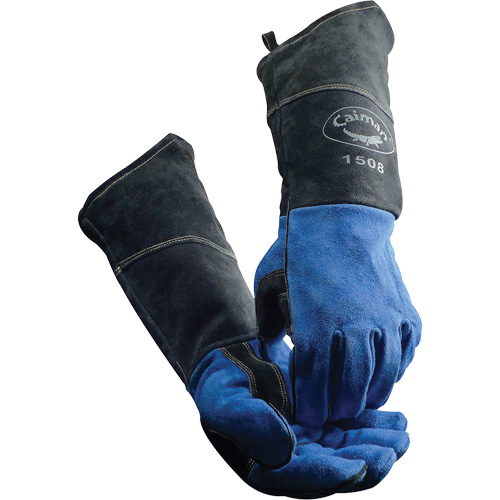 Gants de soudeur Caiman, Cuir de vache refendu, Taille Grand PB Rental Co. Ltd.