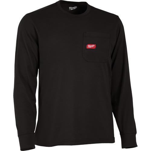 T-shirt &agrave; manches longues avec poches Gridiron, Hommes, Petit, Noir PB Rental Co. Ltd.