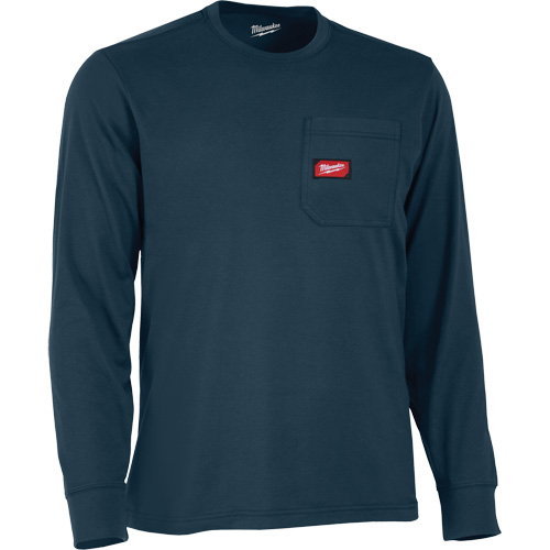 T-shirt &agrave; manches longues avec poches Gridiron, Hommes, Petit, Bleu PB Rental Co. Ltd.