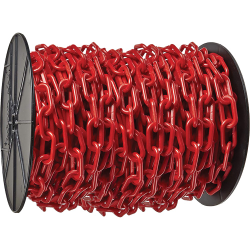 Chaîne de s&eacute;curit&eacute; en plastique robuste, Rouge PB Rental Co. Ltd.