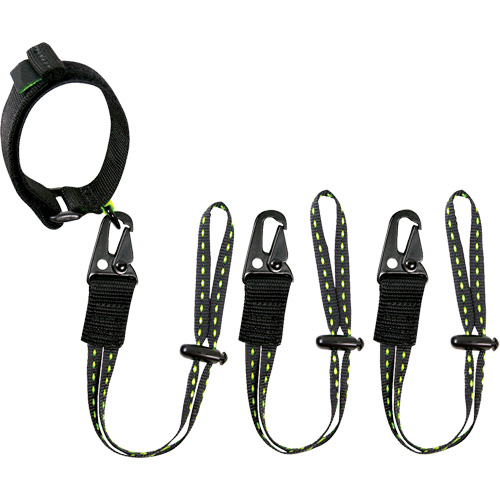 GearLink Wrist Lanyard with Interchangeable Ends, Fixed Length, Hook & Loop/Loop PB Rental Co. Ltd.