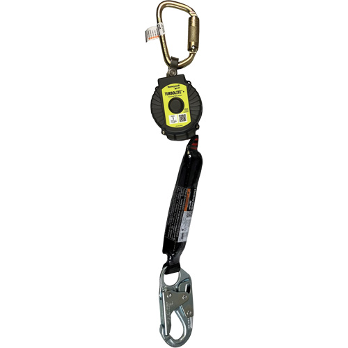Miller TurboLite+ Personal Fall Limiter, 6', Web, Stationary PB Rental Co. Ltd.