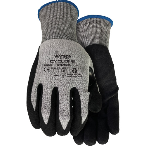 Gants r&eacute;sistant &agrave; la coupe 388 Stealth Cyclone, Taille T-petit, Calibre 18, Rev&ecirc;tement Nitrile, Enveloppe en PEHP/Polyester, ASTM ANSI niveau A2/EN 388 niveau 3 PB Rental Co. Ltd.