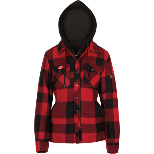 415RBW Chemise &agrave; capuche matelass&eacute;e, Femmes, T-petit, Multicolore PB Rental Co. Ltd.