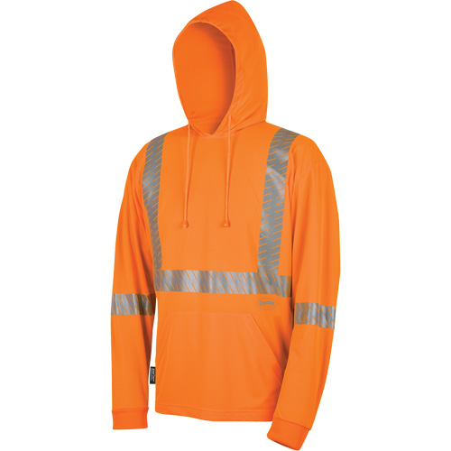 6964 Bird's-Eye Safety Hoodie, Small, High Visibility Orange PB Rental Co. Ltd.