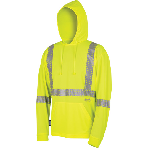 6965 Bird's-Eye Safety Hoodie, Small, High Visibility Lime-Yellow PB Rental Co. Ltd.