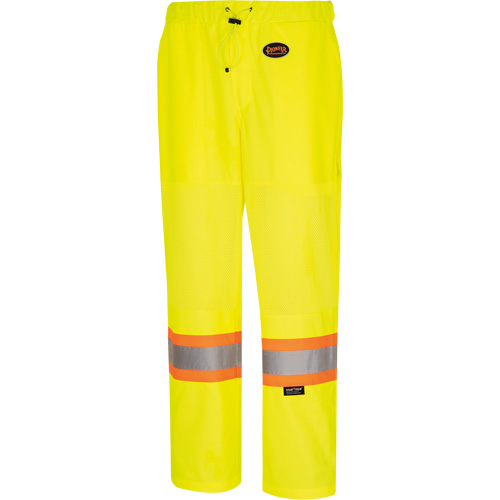 5999PW Women's  Traffic Safety Pants, Polyester, X-Small, High Visibility Lime-Yellow PB Rental Co. Ltd.