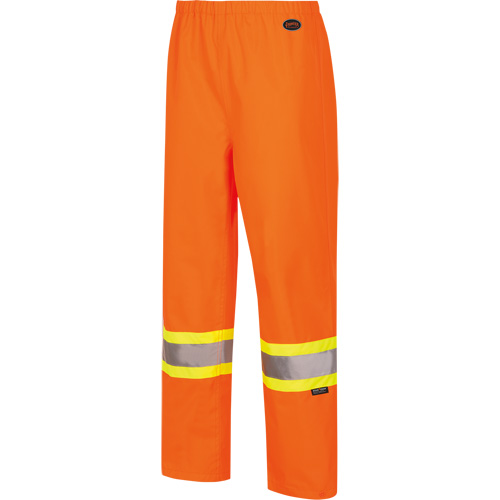 5627W Women's Waterproof Bib Pants, Polyester/Polyurethane, X-Small, High Visibility Orange PB Rental Co. Ltd.