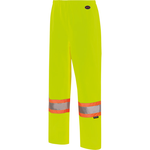 5629W Women's Waterproof Bib Pants, Polyester/Polyurethane, X-Small, High Visibility Lime-Yellow PB Rental Co. Ltd.