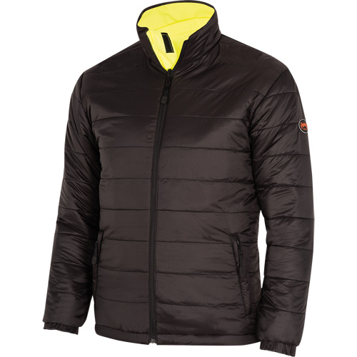 5771 Manteau de s&eacute;curit&eacute; imperm&eacute;able r&eacute;versible, Polyester/Polyur&eacute;thane, Jaune lime haute visibilit&eacute;, Petit PB Rental Co. Ltd.
