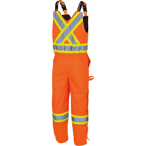 5040 Waterpoof Quilted Safety Overalls, Polyester, Small, High Visibility Orange PB Rental Co. Ltd.