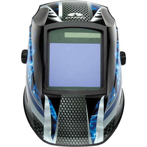 Leadhead&reg; Auto Darkening Welding Helmet, 3.8" L x 3.4" W View Area, 9 - 13 Shade Range PB Rental Co. Ltd.