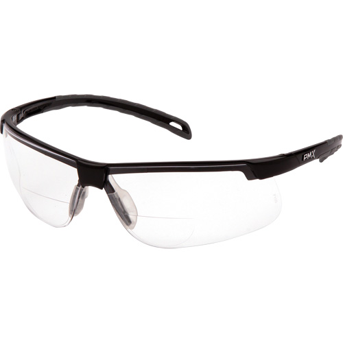 Lunettes de lecture H2MAX avec monture noire, Antibu&eacute;e, Transparent, Dioptrie 2,0 PB Rental Co. Ltd.