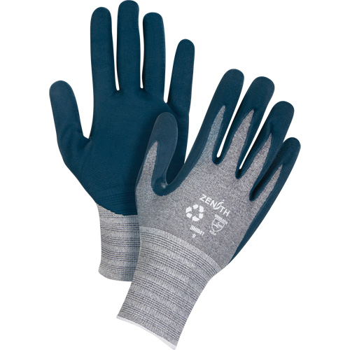 Eco-Friendly Lightweight Coated Gloves, 8, Foam Nitrile Coating, 15 Gauge, Polyester/RPET Shell PB Rental Co. Ltd.