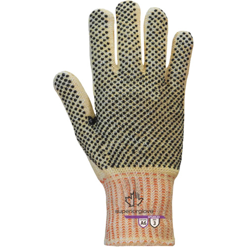 Contender SPGRK2D Cut Resistant Gloves, Size Small, 7 Gauge, PVC Coated, Kevlar&reg;/Engineered Yarn Shell, ASTM ANSI Level A6 PB Rental Co. Ltd.