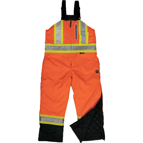 Ripstop Insulated Safety Bib Overall, Polyester, X-Small, High Visibility Orange PB Rental Co. Ltd.