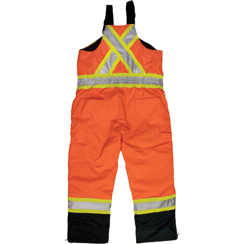 Ripstop Insulated Safety Bib Overall, Polyester, X-Small, High Visibility Orange PB Rental Co. Ltd.