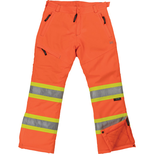 Pantalon de s&eacute;curit&eacute; isolant et extensible pour femmes, Polyester, Moyen, Orange haute visibilit&eacute; PB Rental Co. Ltd.