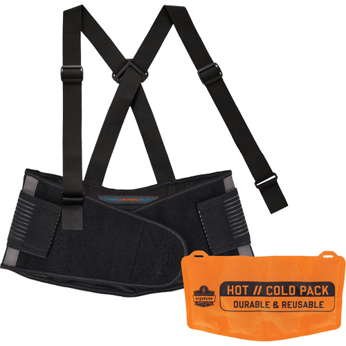 Proflex 1675 Back Support Brace with Cooling/Warming Pack, Spandex, X-Small PB Rental Co. Ltd.