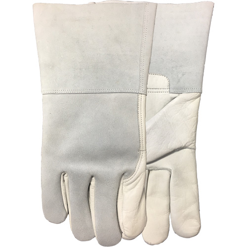 2757E Fabulous Fabricator Fitter's Gloves, Small, Grain Cowhide Palm, Cotton Fleece Inner Lining PB Rental Co. Ltd.
