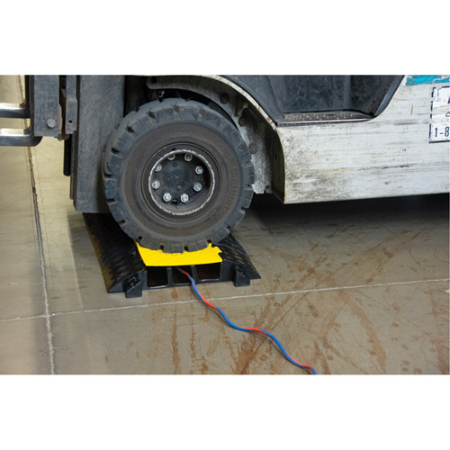 Polyurethane Cable Protector, 3 Channels, 35.43" L x 19.69" W x 3" H PB Rental Co. Ltd.