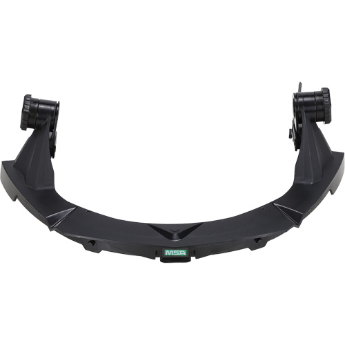 Support PBT V-Gard pour casques MSA &agrave; fente et bordure compl&egrave;te sans contr&ocirc;le des d&eacute;bris PB Rental Co. Ltd.
