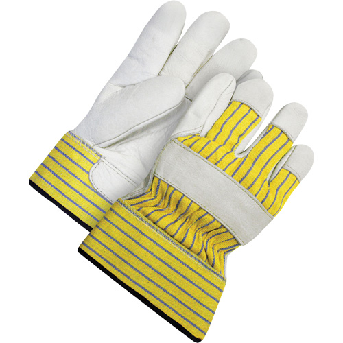 Lined Fitter's Gloves with Safety Cuff, 2X-Large, Grain Cowhide Palm, Acrylic-Pile Inner Lining PB Rental Co. Ltd.