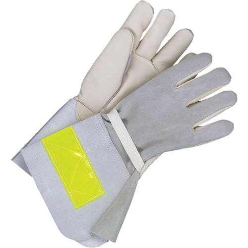Gants de travail doubl&eacute;s avec poignet de 5", Cuir fleur de vache, Taille 10 PB Rental Co. Ltd.