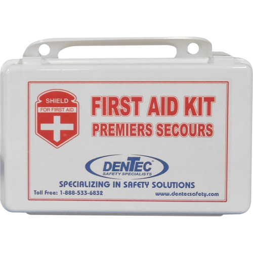 Trousse de premiers soins Shield, R&eacute;pond &agrave; la norme CSA Z1220-17 type 1 individuelle, Personnel (1 travailleur) PB Rental Co. Ltd.