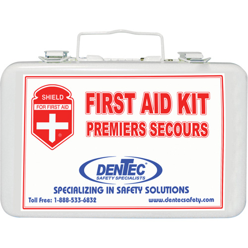 Trousse de premiers soins Shield, R&eacute;pond &agrave; la norme CSA Z1220-17 type 1 individuelle, Personnel (1 travailleur) PB Rental Co. Ltd.