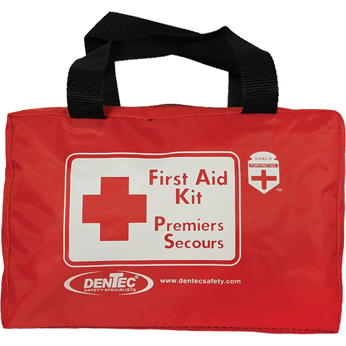 Trousse de premiers soins de base Shield, R&eacute;pond &agrave; la norme CSA Z1220-17 type 2 environnements &agrave; faible risque, Moyen (26-50 travailleurs) PB Rental Co. Ltd.
